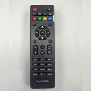 Remot SET TOP BOX Tv Digital EVINIX H1/ ERZA Genesis DVB T2 Matrix Apple..