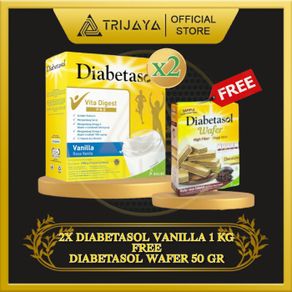 diabetasol vanila vanilla 1000 gr ( 2x500 gr ) - full pack 1 pcs