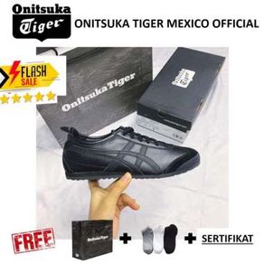 Sepatu Onitsuka Original Indo Black Free Paperbag