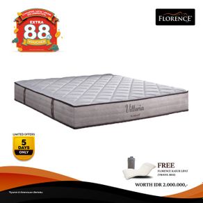 florence kasur spring bed vittoria (mattress only) - 200 x 200 buy 1
