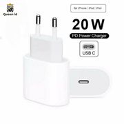 apple adaptor charger 3a 20w fast charging iphone 12 type c - pd