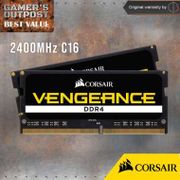 CORSAIR VENGEANCE SERIES 16GB (2x8GB) DDR4 SODIMM 2400MHz C16 MEMORY