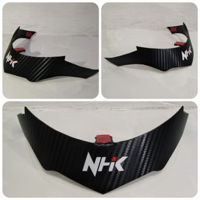 spoiler helm nhk r6 motif carbone