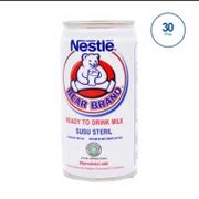 Nestle Bear Brand Susu ( 189ml/30pc/karton)