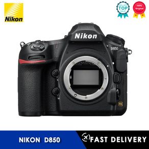 Nikon D850 DSLR Bodi Kamera High-End SLR Frame Penuh 4K Layar Sentuh Berputar