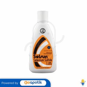 Selsun Yellow Selenium Sulfide 1.8 % Shampoo 120 Ml