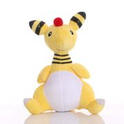 Ukuran Besar 35Cm TAKARA TOMY Pokemon Ampharos Mainan Lembut Ampharos Boneka Hewan Mainan Boneka Hadiah Ulang Tahun untuk Anak-anak