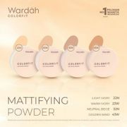 Wardah Colorfit Mattifying Powder 15 gram
