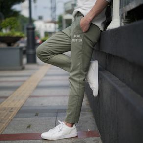 BlueButton Chino Ankle Pants Slim Fit Sage