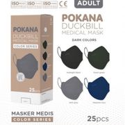 Masker Pokana Duckbill / Pokana Duckbill Medical Mask / Masker medis Pokana isi 25 pcs