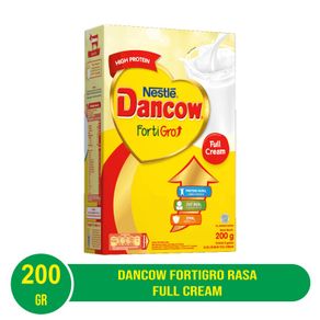 Dancow Fortigro Susu Bubuk Full Cream 200 Gr