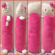 Guling Boneka Hello Kitty Tinggi 72 Cm,Diameter 15cm,Bahan Bulu Yelvo Halus,Isi Dakron.