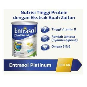 Entrasol platinum vanila 800gr