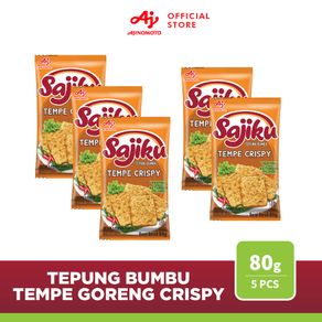 SAJIKU® Tepung Bumbu Tempe Crispy Sachet 80g (5 pcs)