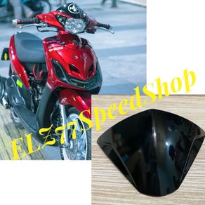 Terbaru visor mio smile hitam polos plus double tape 3m
