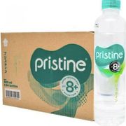 pristine ph 8+ 600ml air mineral botol 1 dus