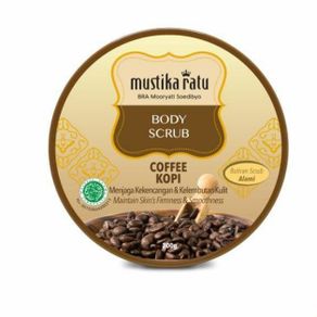 mustika ratu body scrub coffe 200gr