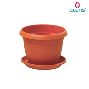 Claris Pot Bunga / Tanaman Florence 25 cm + Tatakan