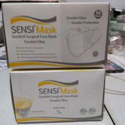 Sensi Masker Duckbill / Masker Muka 3Ply Sensi 1 Box 50 Pcs Face Mask