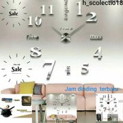 Jam Dinding Besar DIY Giant Wall Clock Quartz Creative Design 80-130cm - DIY-102