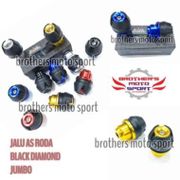 Jalu As Roda Jalu Pelindung Cover As Roda Motor Black Diamond