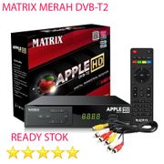 Matrix Set Top Box Matrix DVB T2 Matrix Apple Kuning STB TV Digital