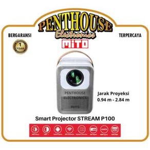 MIto Smart Projector Stream P100 Android 9.0 WIFI BLUETOOTH Proyektor