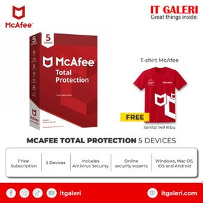 McAfee Total Protection 5 Devices