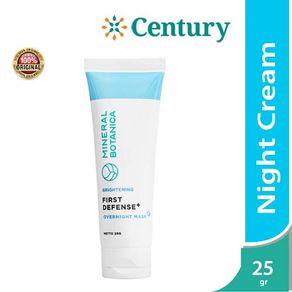 Mineral Botanica First Defense Brightening Overnight Mask Cream 25gr