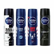 nivea deodorant mant spray black and white 150 ml