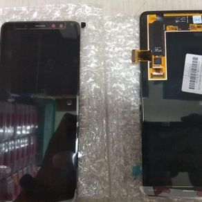 lcd touchscreen samsung a8 plus ori 