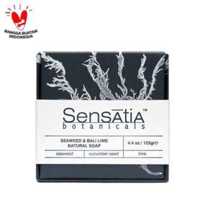 Sensatia Botanicals Seaweed & Bali Lime Natural Soap - 125 gr