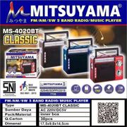 radio bluetooth mitsuyama ms 4020bt classic. murah!!