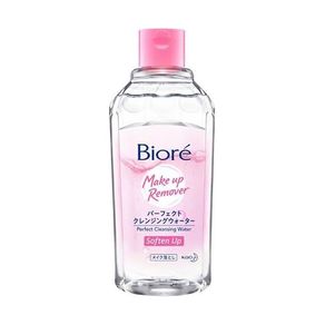 biore make up remover cleansing oil / cleansing water 150ml / 300ml - pink 300ml