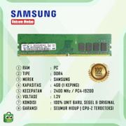 RAM PC DDR4 4GB 2400MHZ PC4-19200 SAMSUNG