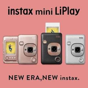 Fujifilm INSTAX Mini LiPlay Hybrid Instant Camera New Garansi Resmi