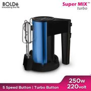 BOLDe mixer Alat Pengaduk Adonan / Super Mix Turbo (Mixer) steinless steel BOLDe - Super Mix Turbo