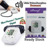 omicron ZK- B869 tensimeter digital alat ukur tekanan darah tinggi