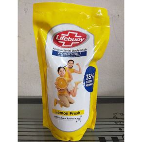 Lifebuoy Body Wash Sabun Mandi Cair Refill Lemon Fresh 825 ml