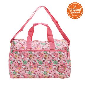 Travel Bag Print Hello Kitty Pink