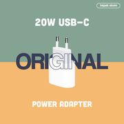 charger iphone fast charging original 20w type c / kepala adapter ori - dengan box