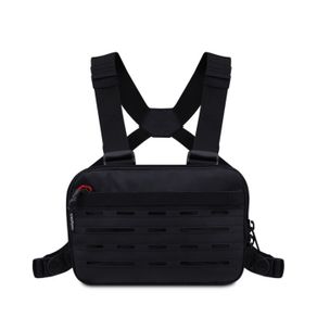 tas ransel bodypack radiaxe chest bag - black