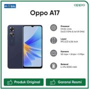 Oppo A17 Smartphone [4/64GB] Garansi Resmi