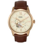 Jam Tangan Pria Fossil ME3105 Townsman Style Automatic Mechanical Stainless Steel Original