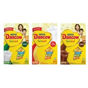 𝕥𝕒𝕤𝕓𝕚𝕙𝕒 Susu Dancow FortiGro Instan Full Cream Cokelat/ Vanilla Box / Pouch 1KG / 800GR