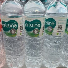 pristine air mineral ph tinggi ph 8 air botol isi 1500ml