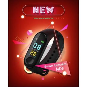 Jual Bracelet M3 wireless smartband m3 PLUS bluetooth - smartwatch MI BAND  - sensor jantung tekanan darah kalori jam tangan sport fitness waterproof  di Lapak Harapan Mulia Acc | Bukalapak