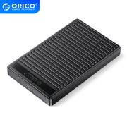 ORICO casing HDD USB 3.0 2.5 inci, sarung hp eksternal HDD SATA ke USB 3.1 5Gbps kecepatan untuk SSD HDD PC Laptop dengan UASP
