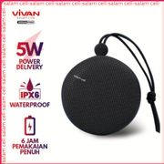 Speaker Bluetooth VIVAN VS2 Portable Mini Wireless Outdoor Waterproof IPX6
