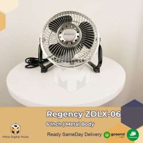 Premium Regency ZDLX 06 Tornado Deluxe Floor Fan 6 inch Limited